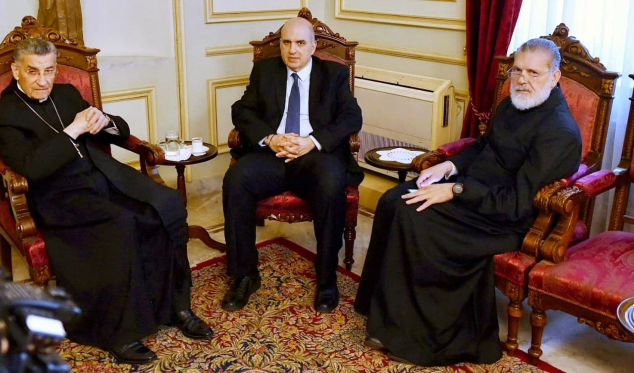 لحود يزور البطريرك الراعي في بكركي ويعلن إقامة قداس للقطاع الزراعي في 10 أيار