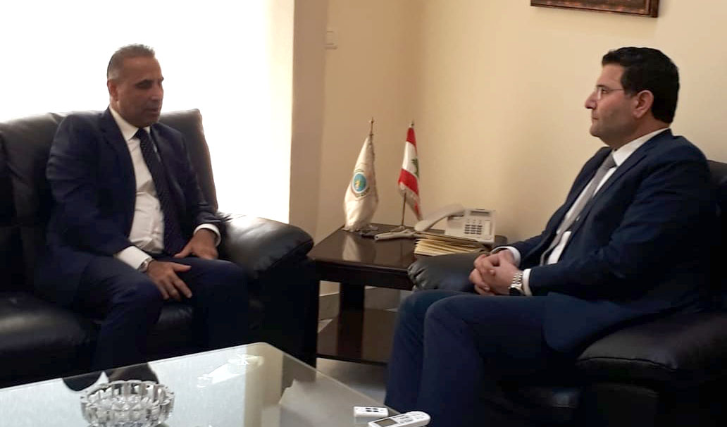 وزير الزراعة استقبل سفير سلطنة عمان في بيروت