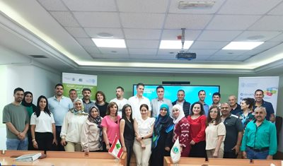 ورشة تدريبية لتعزيز قدرات الميسّرين ضمن مشروع مدارس إدارة الأعمال الزراعية في لبنان