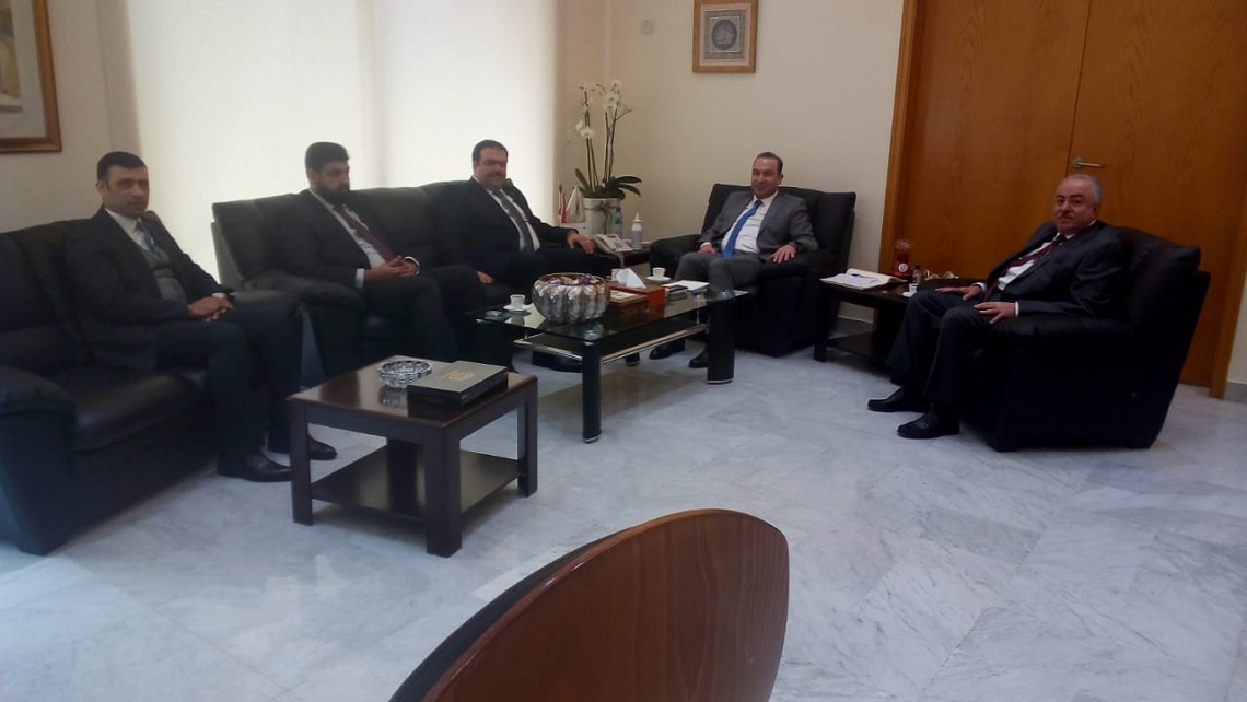 الوزير مرتضى بحث مع رئيس البعثة في السفارة العراقية تطوير التبادل الزراعي