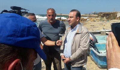 مرتضى في جولة تفقدية لمنطقة السان سيمون: وزارة الزراعة لن توفر جهداً لحماية الصيادين، ولقمع التعديات والصيد الجائر على طول الشاطئ اللبناني 