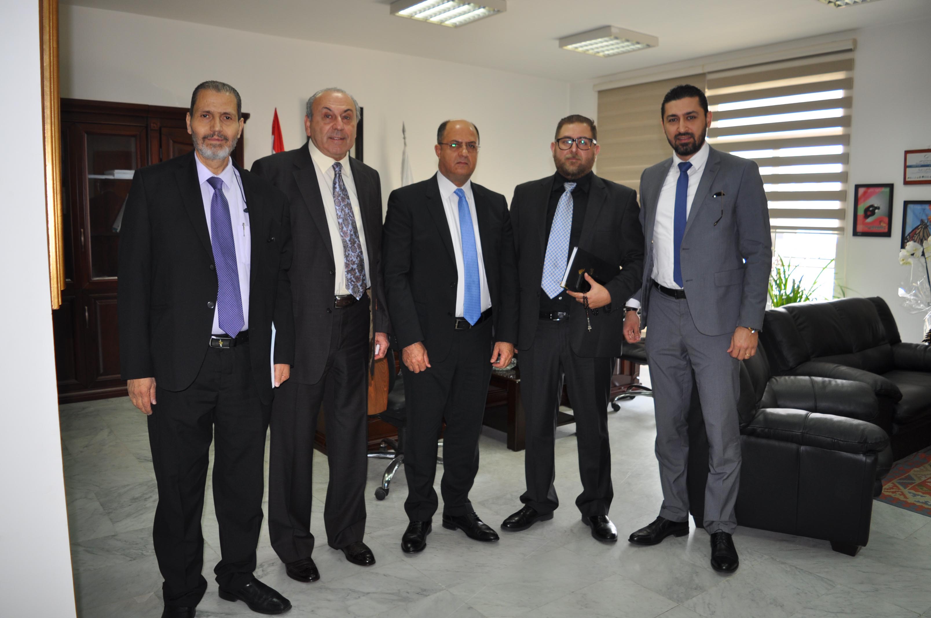  وزير الزراعة تابع شؤونا زراعية مع النواب نصار وابي رميا وحبيش والنائب السابق المرعبي