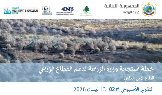تقرير صادم: 22% من الأراضي الزراعية في لبنان تضررت… والأمن الغذائي في خطر