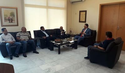 وزير الزراعة استقبل وفداً من وادي خالد برئاسة النائب يحيى