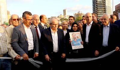 في الذكرى الخامسة لانفجار المرفأ... وزير الزراعة نزار هاني: نزرع شجرة زيتون باسم كل ضحية، ونغرس التزامًا بالحقيقة والعدالة