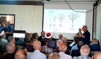 في إطار البرنامج الوطني للإرشاد الزراعي: ندوة توجيهية في راشيا برعاية وزير الزراعة الدكتور نزار هاني وحضور فاعليات رسمية وزراعية واسعة