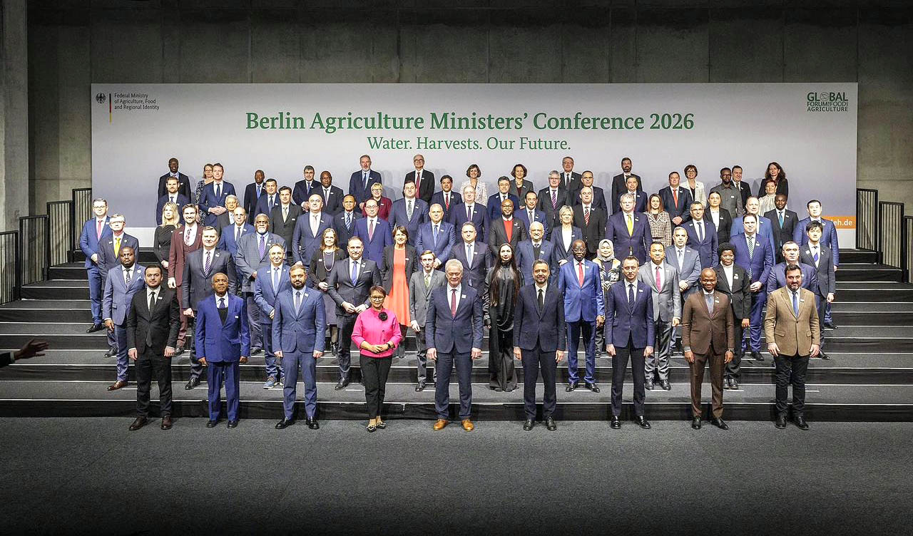 وزير الزراعة نزار هاني من برلين: إدارة المياه أولوية وطنية لحماية الأمن الغذائي وتعزيز صمود المزارعين