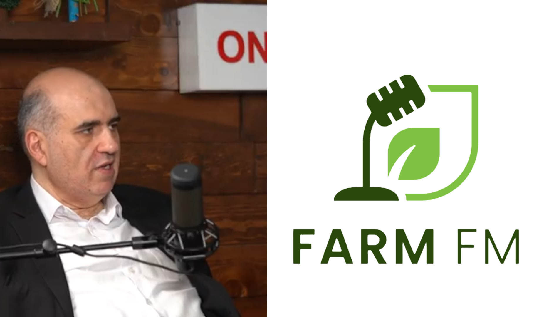 مدير عام وزارة الزراعة المهندس لويس لحود ضيف موقع Broadcast FARM – FM...