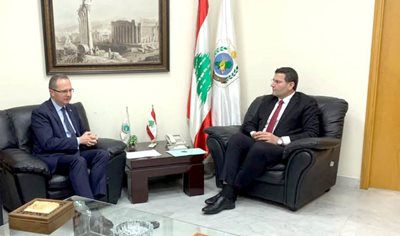 وزير الزراعة استقبل السفير التركي في لبنان
