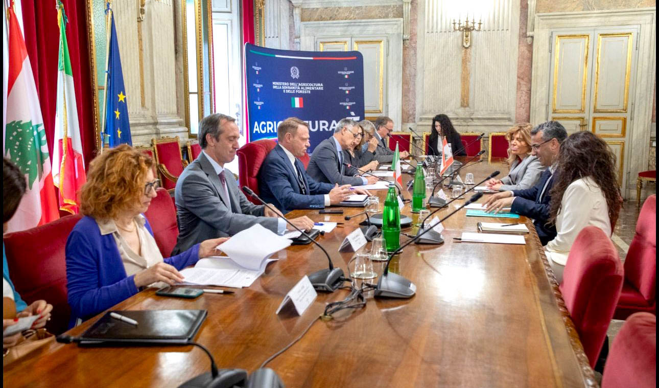 في يومه الثالث في إيطاليا... وزير الزراعة اللبناني يعزّز التعاون الثنائي ويُطلق مسار اتفاقية شراكة زراعية